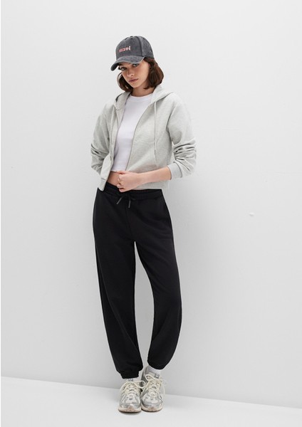 Siyah Basic Eşofman Altı 1600903-900