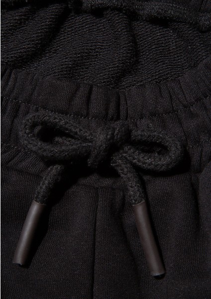 Siyah Basic Eşofman Altı 1600903-900