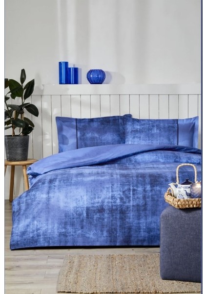 Özdilek Çift Kişilik Ranforce Nev Takımı Horizon Mavi