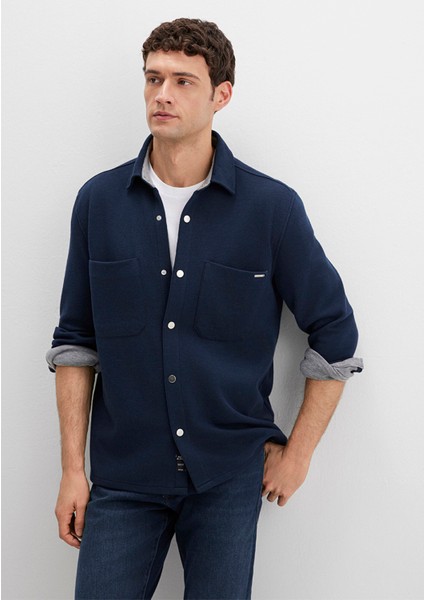 Mavi Black Lacivert Cepli Gömlek 0211771-80872