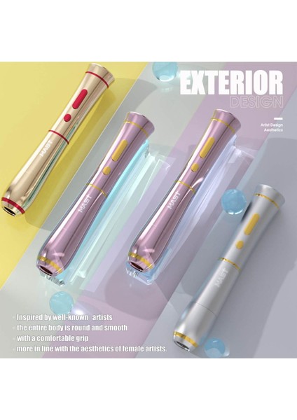 P40 Pmu Kablosuz Kalıcımakyaj Makinesi | Siyah Renk