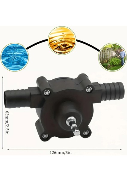 Buffer® Kendiliğinden Emişli Dayanıklı Plastik Yaplı Matkap Su,yağ Sıvı Pompası modelleri