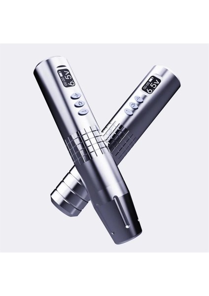 Mıceya Kablosuz Pen Dövme&pmu Makinesi 2 Gripli- Gri