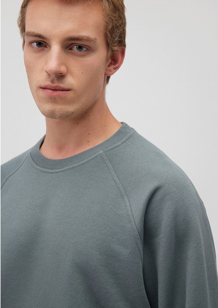 Bisiklet Yaka Yeşil Sweatshirt 0S10161-71577