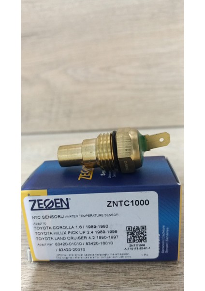 ZNTC1000 83420-01010 83420-16010 83420-20010 Hararet (Ntc) Musuru Toyota Corolla 1.6 I 1989-1992 / Hılux 2.4 D 1989-1999 | fiyatları