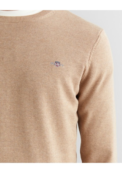 Erkek Bej Regular Fit Bisiklet Yaka Kazak 8030561.295 indirimleri