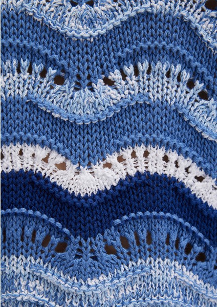 Jakarlı Mavi Kazak 1710639-70758