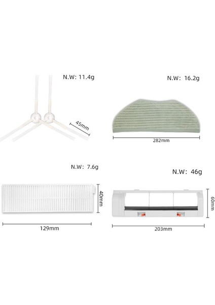 Rulo Fırça Filtre Yedek Parçaları Ev Aletleri Aksesuarları (Yurt Dışından) indirimleri
