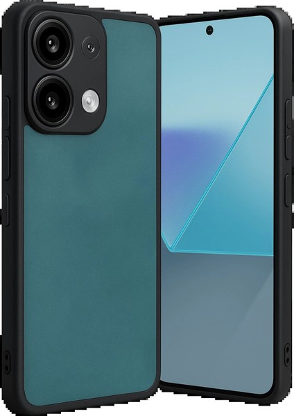 Xiaomi Redmi Note 13 4g Kılıf Aras Deri Kapak - Açık Yeşil