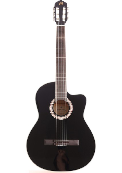 MA1C-BK Siyah Cutaway Klasik Gitar modelleri