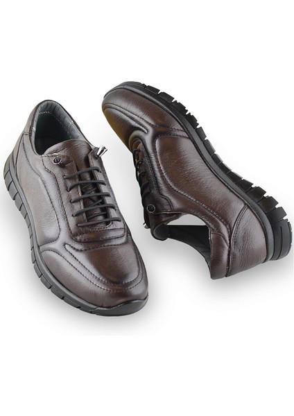 909 Tam Ortopedik Taban Hakiki Deri Erkek Ayakkabı Kadın Ayakkabı Kaymaz Taban Unisex Ayakkabı Lastikli Bağcık