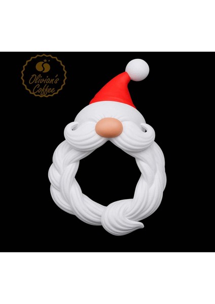 Yılbaşı Süsü - Kapı Süsü - Noel Baba Kapı Süsü