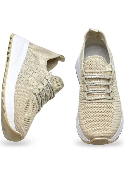 418 TAM Ortopedik Taban Triko Kadın Spor Ayakkabı Bayan Günlük Spor Ayakkabı