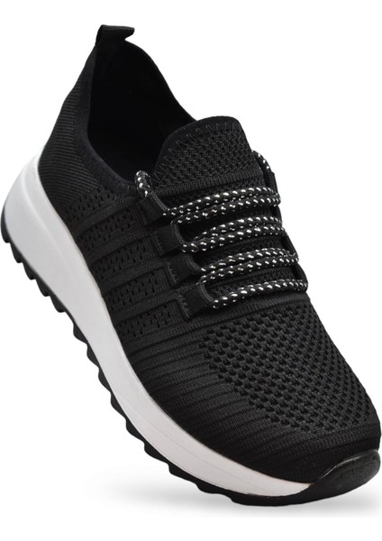 418 TAM Ortopedik Taban Triko Kadın Spor Ayakkabı Bayan Günlük Spor Ayakkabı