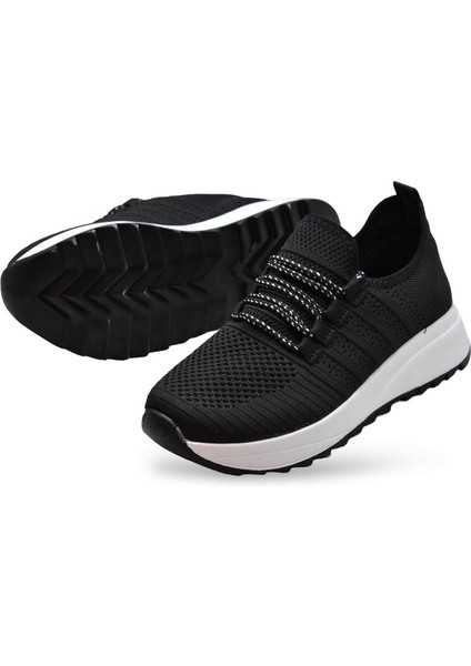 418 TAM Ortopedik Taban Triko Kadın Spor Ayakkabı Bayan Günlük Spor Ayakkabı
