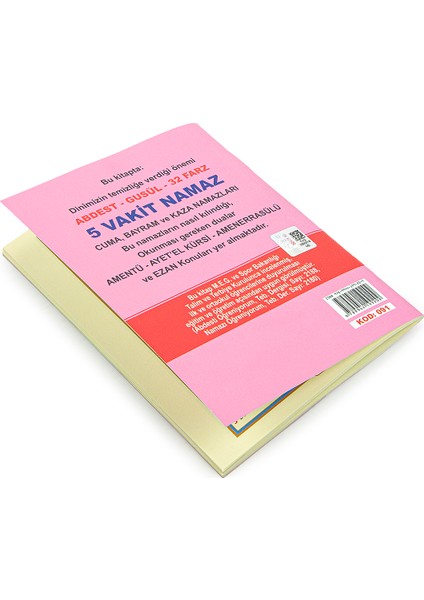 Abdest, Gusül ve Namazı Öğreniyorum Kitabı - Çanta Boy - Pembe - M.e.b Tavsiyelidir fiyatları