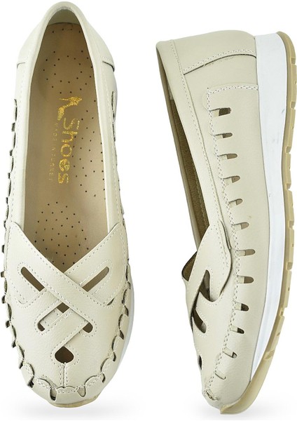 230B Rahat Ortopedik Taban Günlük Kadın Ayakkabı Babet Kadın Yazlık Ayakkabı