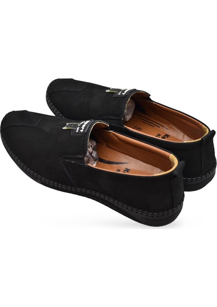 066 Tam Ortopedik Taban Hakiki Deri Nubuk Erkek Ayakkabı Günlük Erkek Ayakkabı Topuk Jelli