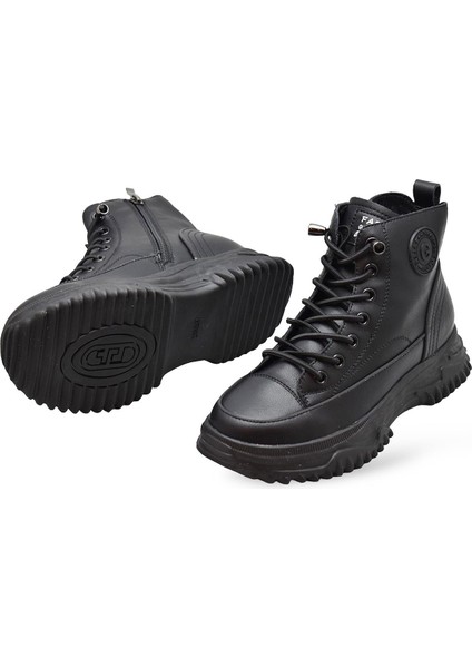 Full Ortopedik Taban Günlük Fermuarlı Bilekli Kadın Ayakkabı Spor Guja 24K310-13