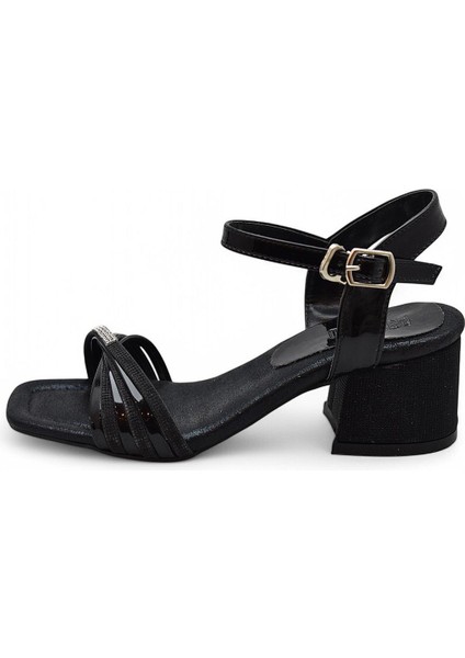 352 Abiye Kız Çocuk Topuklu Ayakkabı Taşlı Açık Kız Çocuk Nişan Abiye Ayakkabısı