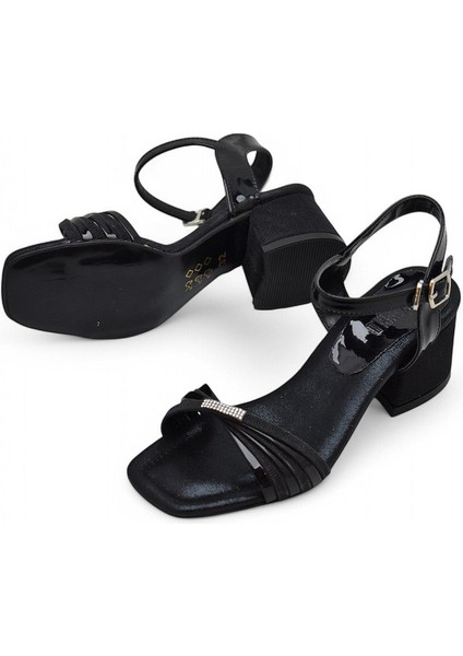 352 Abiye Kız Çocuk Topuklu Ayakkabı Taşlı Açık Kız Çocuk Nişan Abiye Ayakkabısı