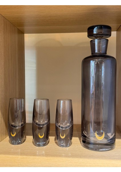 Hilal Desenli Karaf Seti modelleri