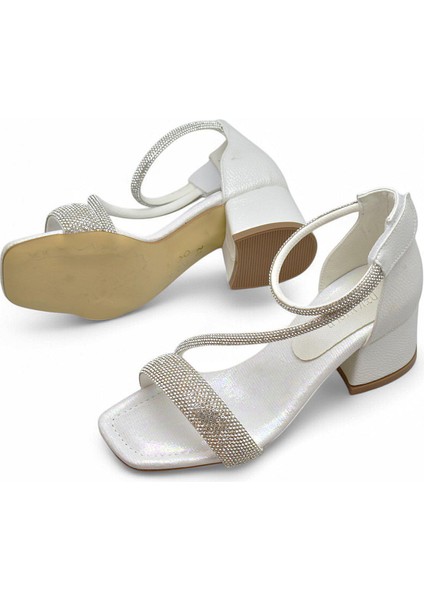 355 Abiye Kız Çocuk Topuklu Ayakkabı Kız Çocuk Nişan Abiye Ayakkabısı