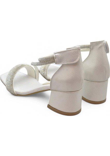 355 Abiye Kız Çocuk Topuklu Ayakkabı Kız Çocuk Nişan Abiye Ayakkabısı