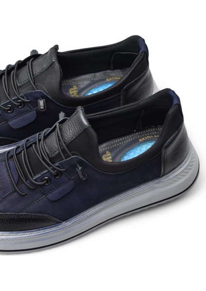 TAB550 Topuk Jelli Ortopedik Taban Hakiki Deri Erkek Ayakkabı Casual Günlük Erkek Ayakkabı POLİ Hafif Taban