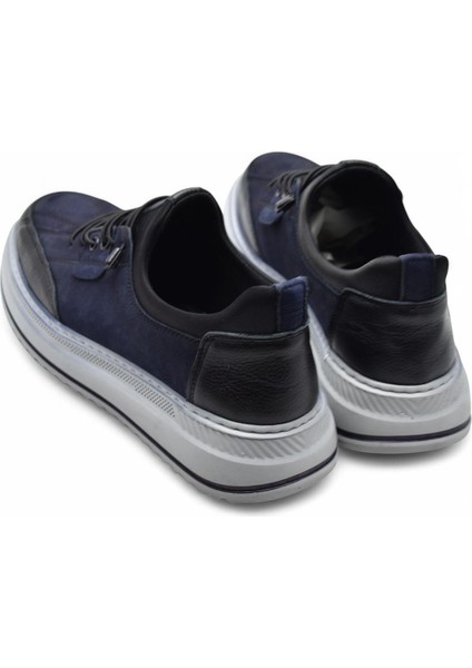 TAB550 Topuk Jelli Ortopedik Taban Hakiki Deri Erkek Ayakkabı Casual Günlük Erkek Ayakkabı POLİ Hafif Taban