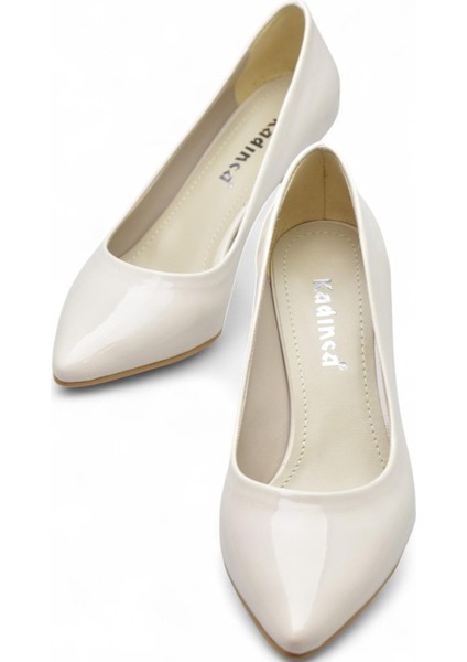 6508 7cm Kadın Topuklu Ayakkabı Stiletto Abiye Düğün Nişan Ayakkabısı