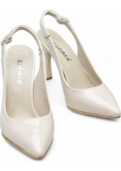 6509 9cm Kadın Topuklu Ayakkabı Stiletto Abiye Düğün Nişan Ayakkabısı