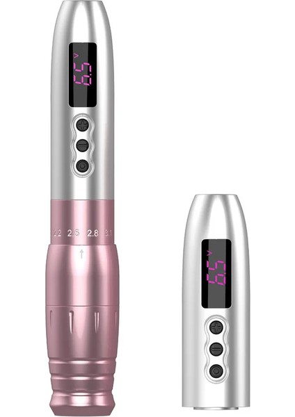 Lola Air Pro Pink Wireless Battery Permanent Makeup Pen Machine X2 Power
