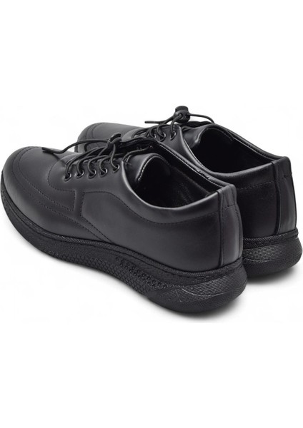 701 Tam Ortopedik Taban Hakiki Deri Erkek Ayakkabı Kadın Ayakkabı Kaymaz Taban Unisex Ayakkabı Lastikli Bağcık