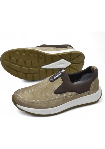 5501 Ortopedik Taban Hakiki Nubuk Deri Erkek Ayakkabı Mevsimlik Kışlık Erkek Ayakkabı