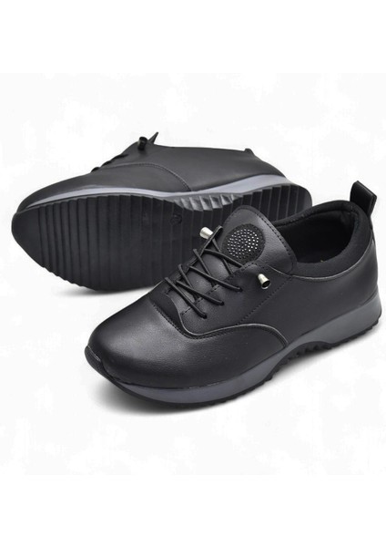 561ZMR Ortopedi Taban Siyah Günlük Kadın Ayakkabı Casual Kadın Ayakkabı
