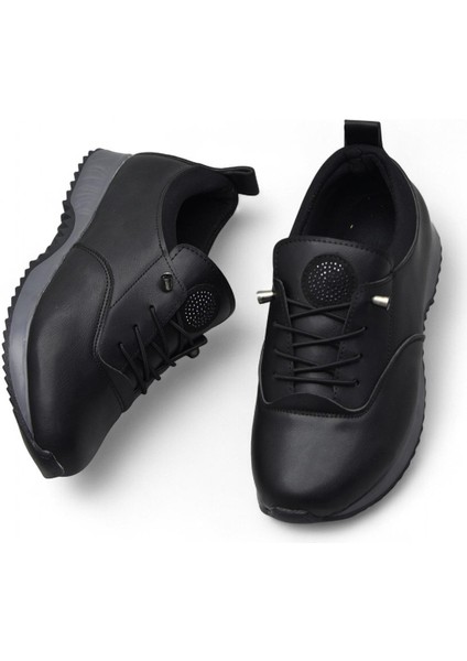561ZMR Ortopedi Taban Siyah Günlük Kadın Ayakkabı Casual Kadın Ayakkabı