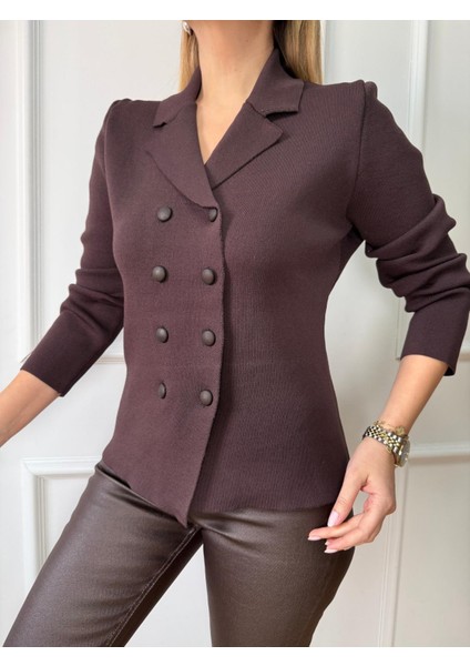 Acı Kahve Çelik Hırka