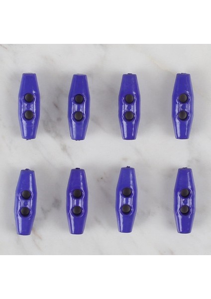 Loren Crafts Saks Mavi 8 Li Çoban Düğme - 105 fiyatları