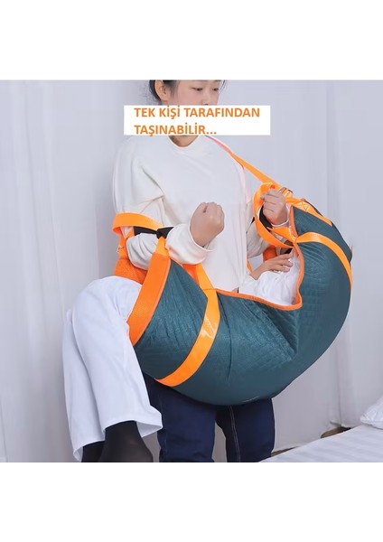 Hasta Kaldırma ve Taşıma Aparatı – Tek Kişi ile Kullanılabilir –destek Sedyesi – Renk Değişebilir.
