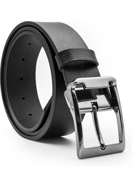 %100 Hakiki Deri Erkek Siyah Kemer