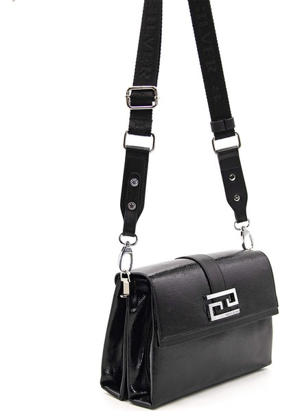 Kadın Çapraz Çanta 1009-48598 Sılver Polo Çapraz Bayan Çantası M158 Siyah-Nova Siyah fiyatları