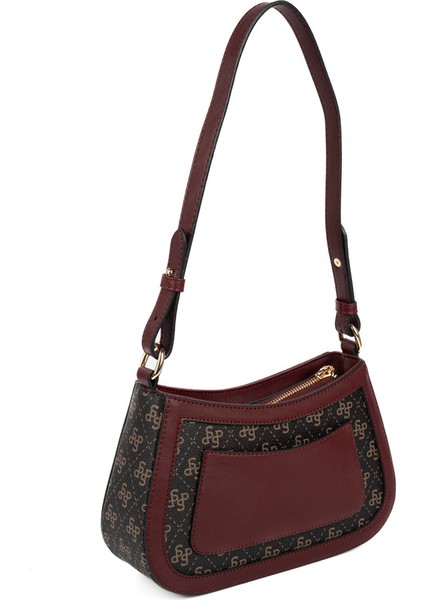 Kadın Çapraz Çanta 1132-48653 Sılver Polo Çapraz Bayan Çantası M178 Kahve Sarı-Mat Bordo fırsatları