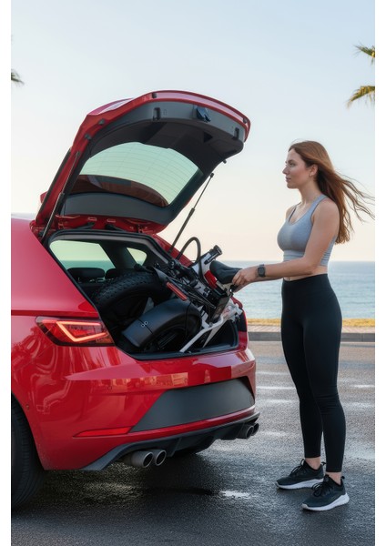 Fc Bike - Model Elektrikli Katlanılabilir Bisiklet Düz Kadro El Gazlı indirimleri