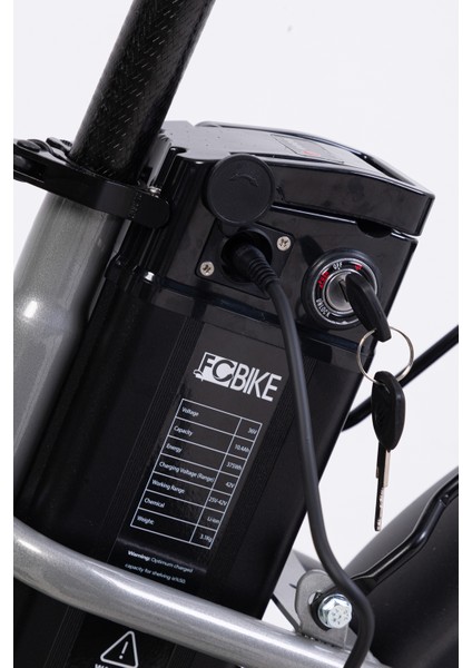 Fc Bike - Model Elektrikli Katlanılabilir Bisiklet Düz Kadro El Gazlı