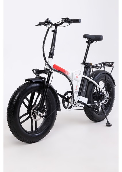 Fc Bike - Model Elektrikli Katlanılabilir Bisiklet Düz Kadro El Gazlı