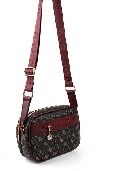 Kadın Çapraz Çanta 1162-48442 Sılver Polo Çapraz Bayan Çantası M178 Kahve Sarı-Mat Bordo fiyatları