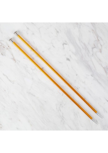 Loren Rythm 6mm Sarı Renkli Metal Örgü Şişi