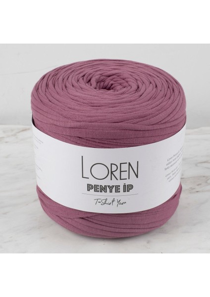 Loren Penye Kumaş El Örgü Ipi Gül Kurusu - 88 - 34270