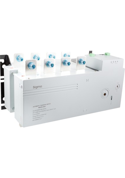 MATS1000-B 1000A Motorlu Transfer Şalteri-4p (Üç Faz Kontrol)